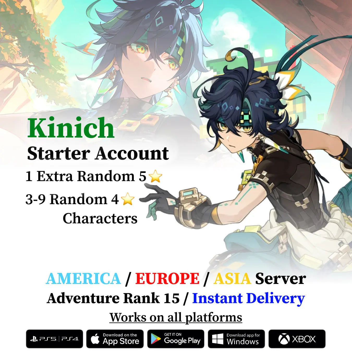 Kinich Starter Account