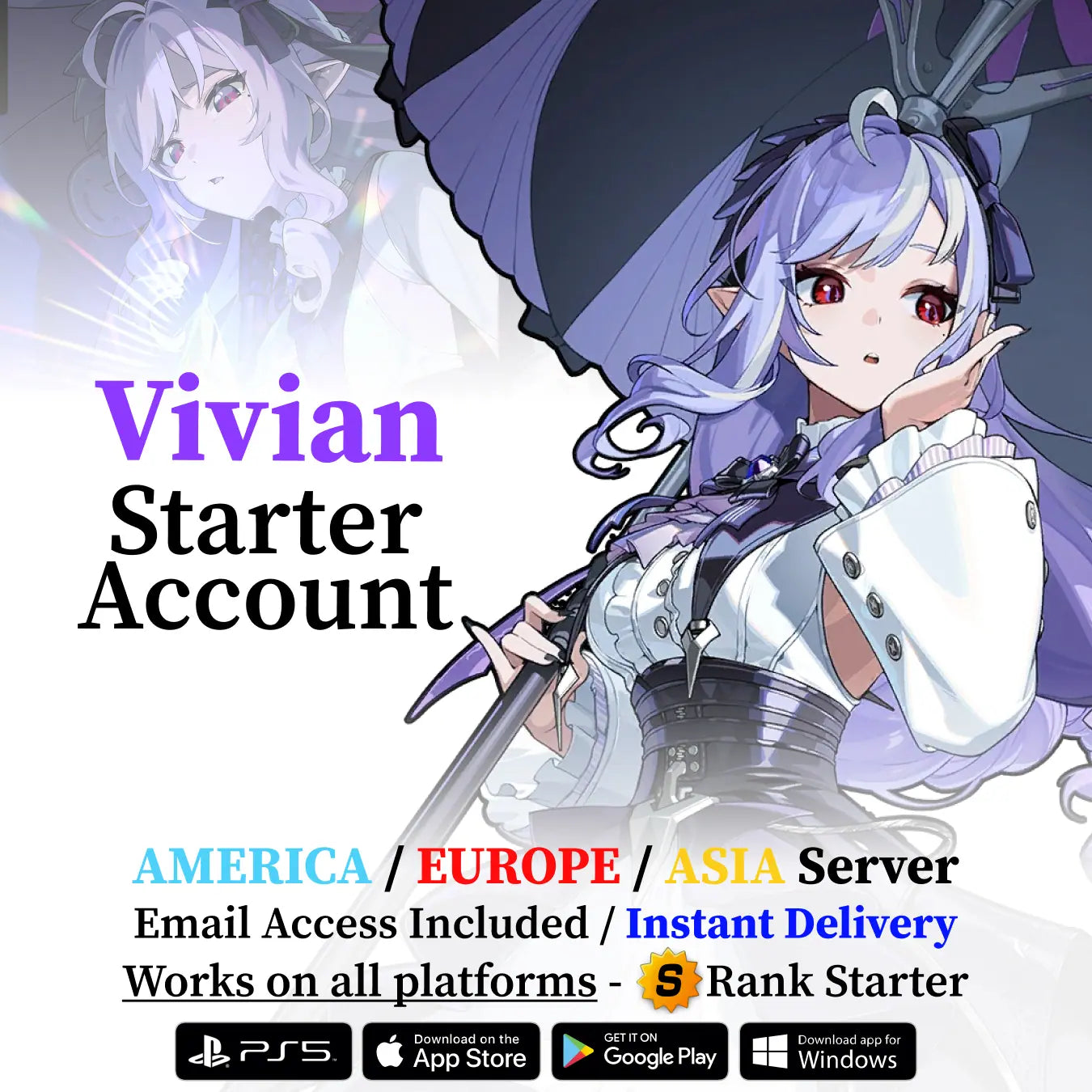 Vivian Reroll Account