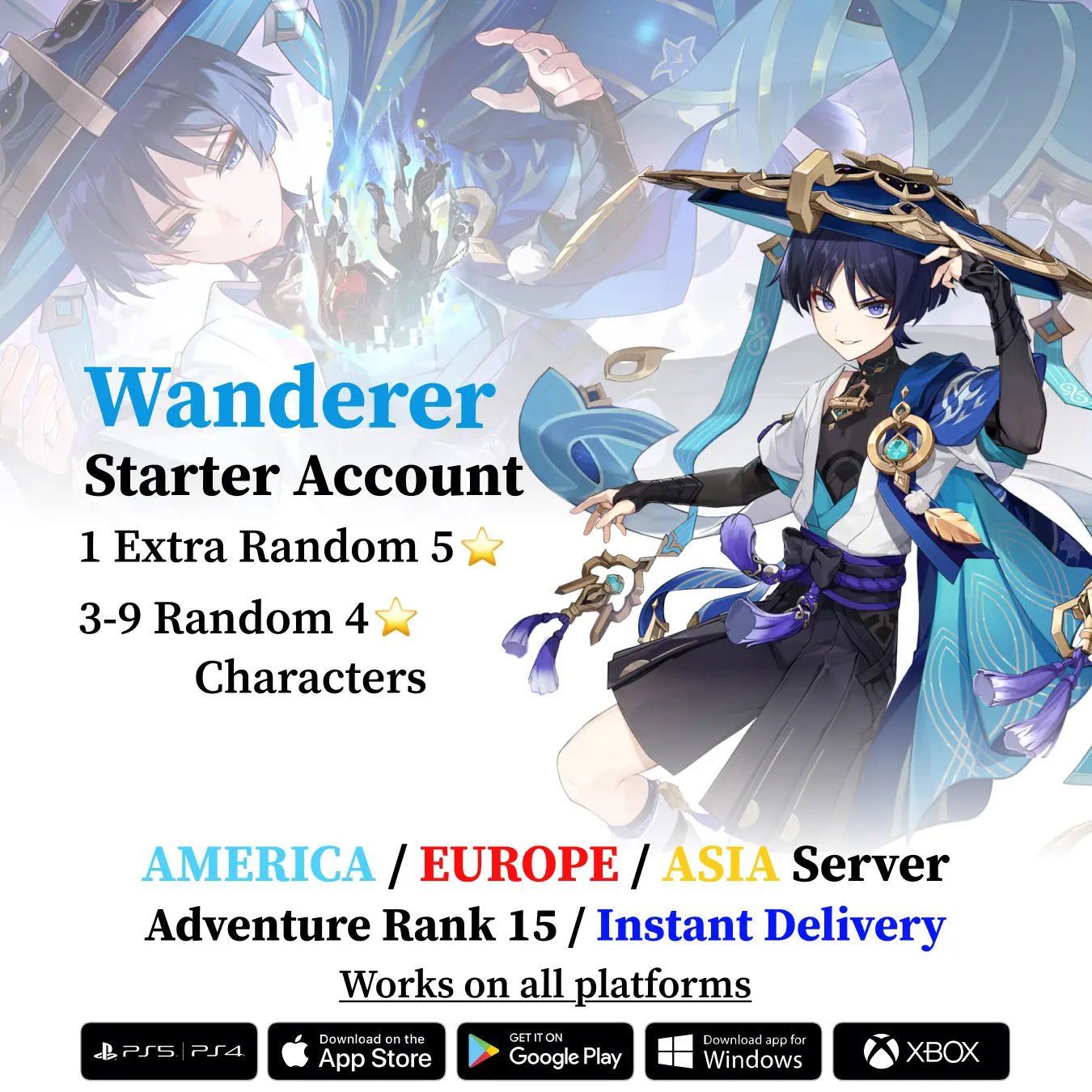 Wanderer Starter Account