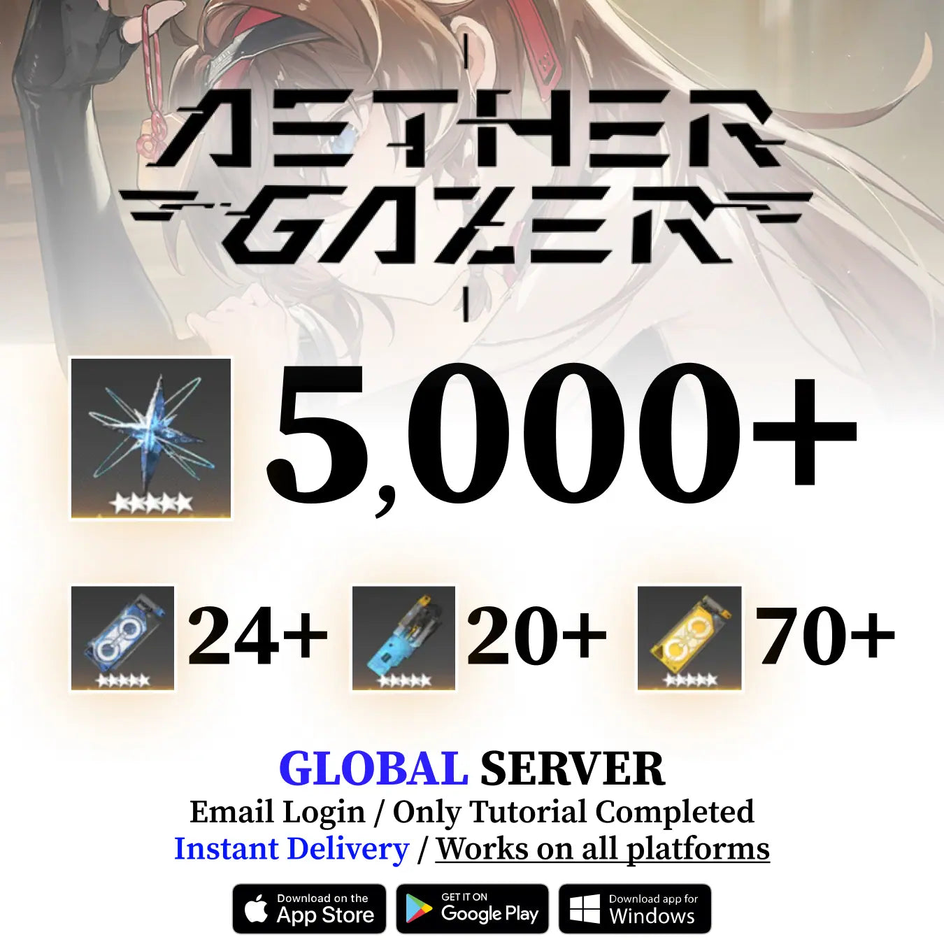 Aether Gazer Shifted Stars Starter Account [GLOBAL]