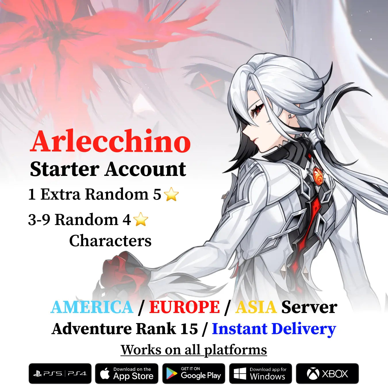 Arlecchino Starter Account