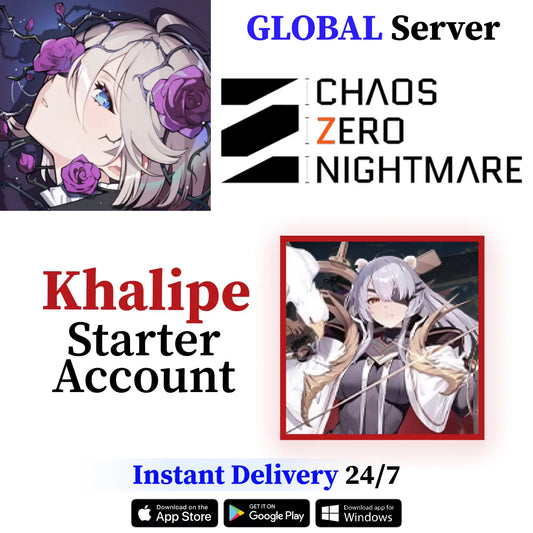 Chaos Zero Nightmare Khalipe Starter Account [Global]