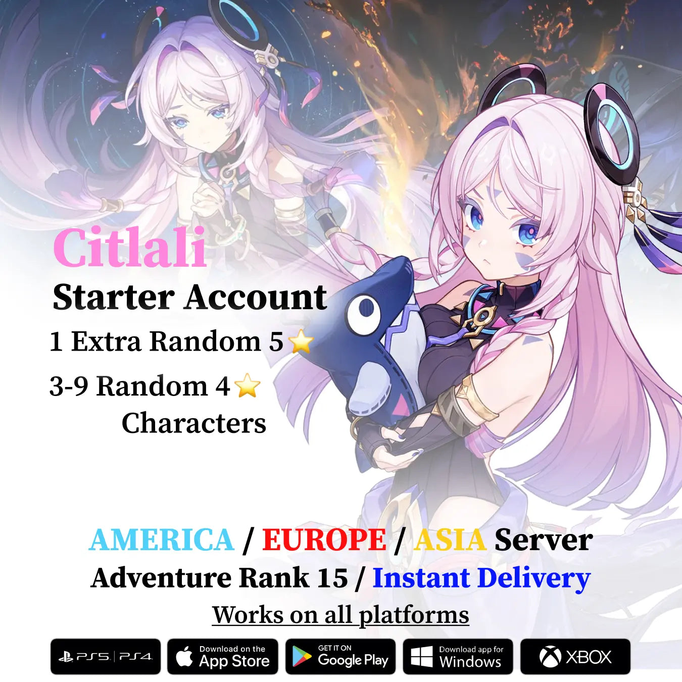 Citlali Starter Account