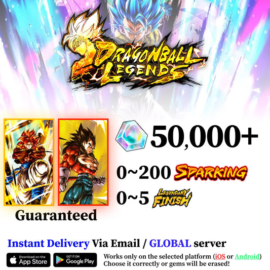 SS4 Gogeta with SS4 Vegeta Account Dragon Ball Legends [iOS/Android]