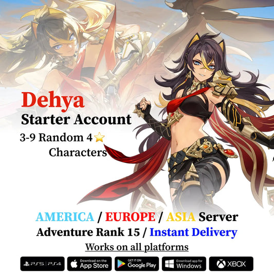 Dehya Starter Account