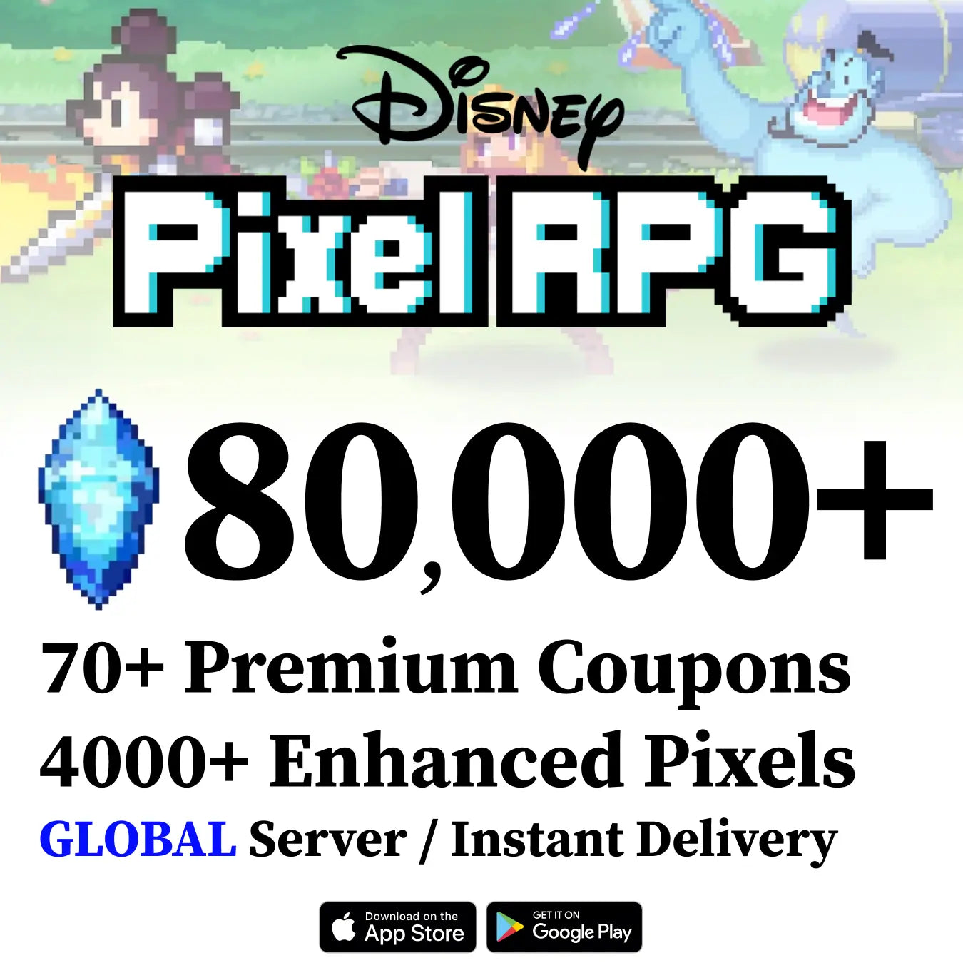 Disney Pixel RPG Starter Account [Global]