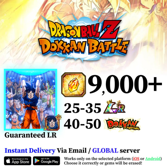 Dragon Ball Z Dokkan Battle Starter Account with Thousandfold Plea Goku [Android]