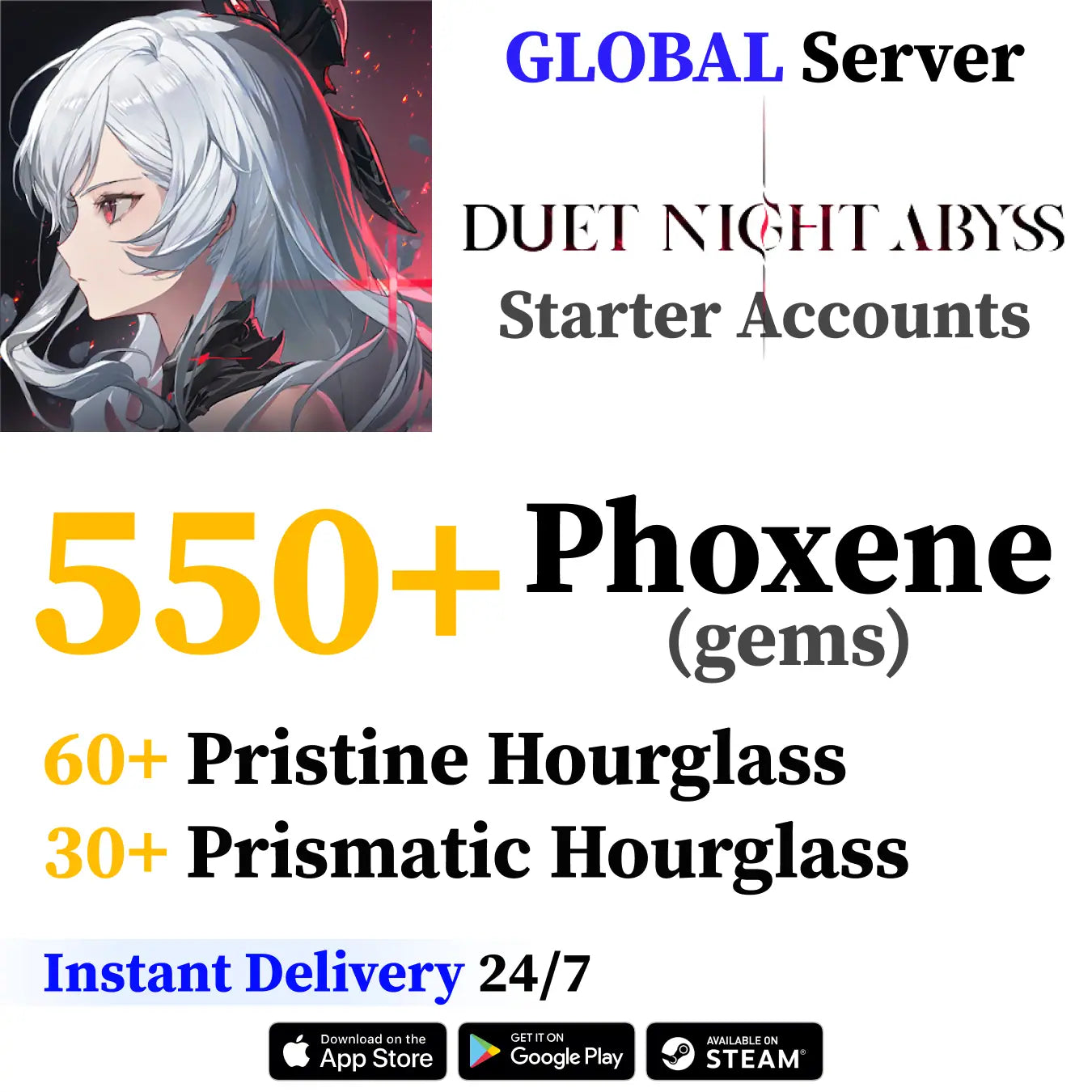 Duet Night Abyss Starter Account (Global/Asia)