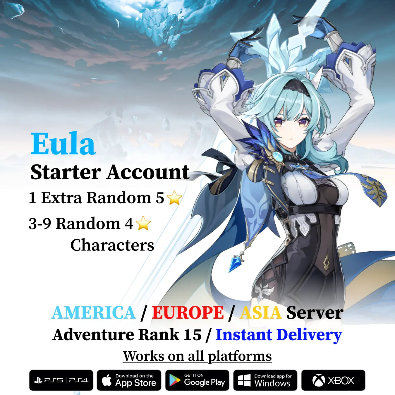 Eula Starter Account