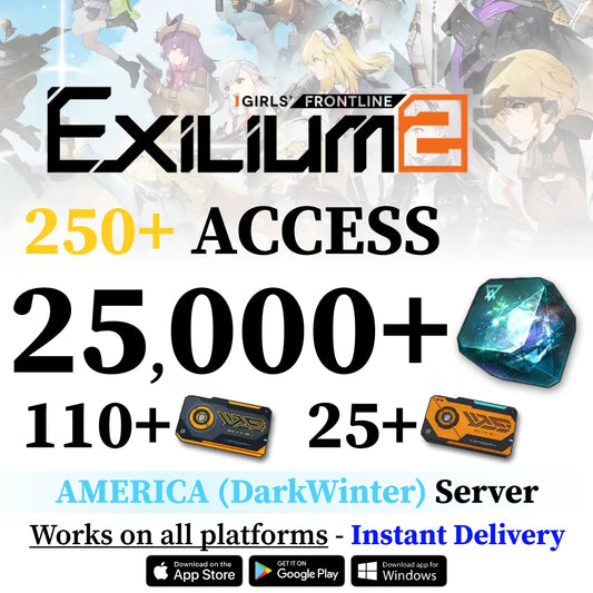 GFL2 EXILIUM Starter Reroll Account – Collapse Piece | Darkwinter Server [Global]