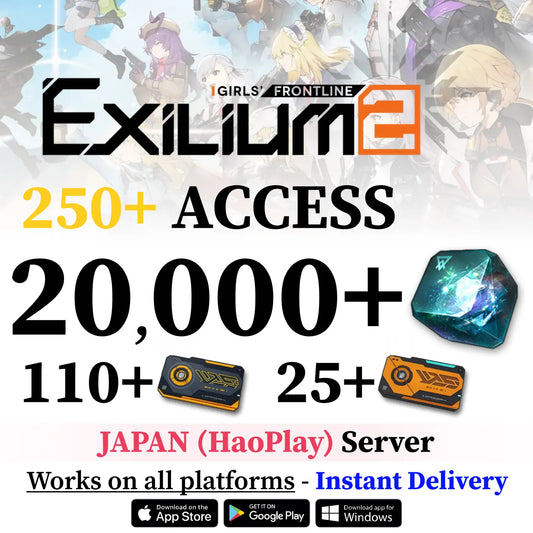 GFL2 EXILIUM Starter Reroll Account – HaoPlay Japan Server