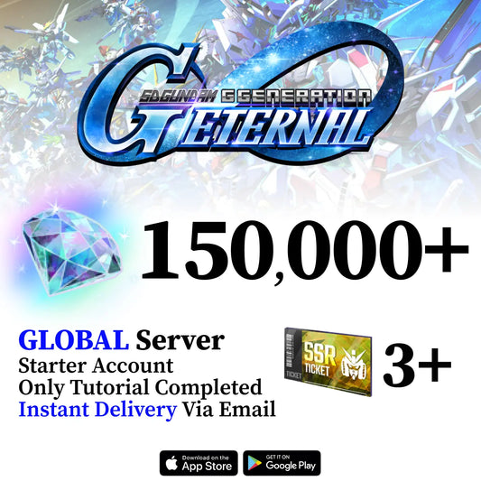 SD Gundam G Generation ETERNAL Starter Account [GLOBAL]