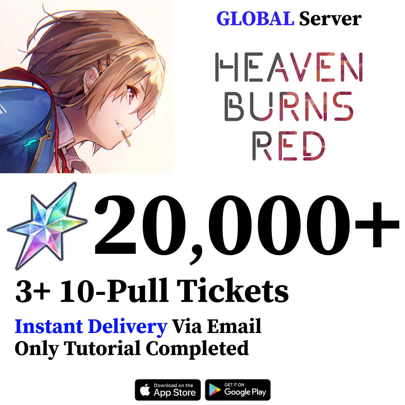 Heaven Burns Red Starter Account with Quartz [GLOBAL]