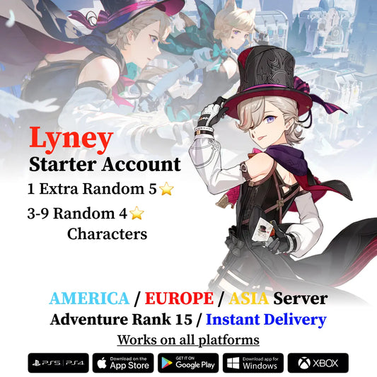 Lyney Starter Account