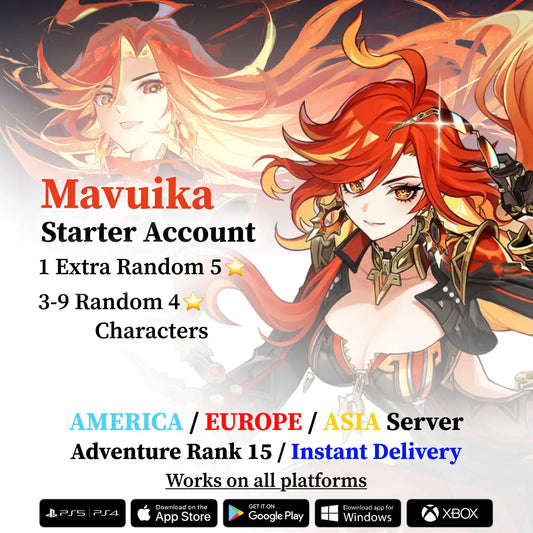 Mavuika Starter Account