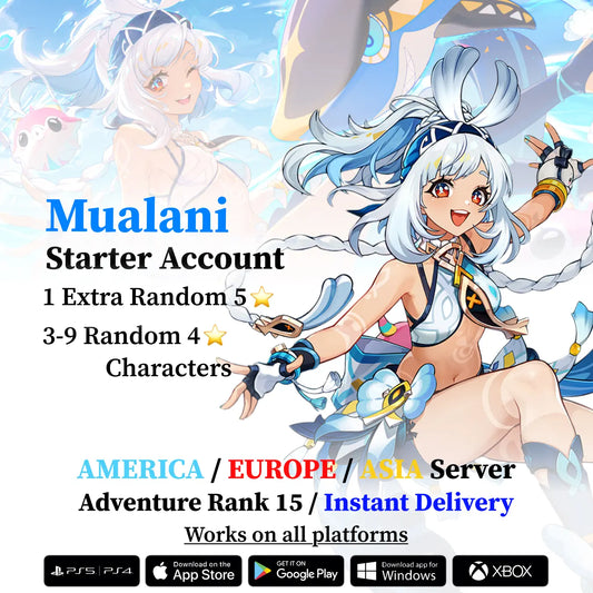 Mualani Starter Account