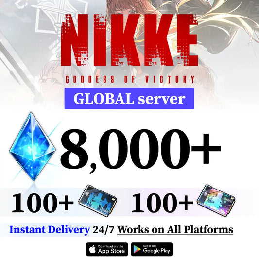 NIKKE Global Account with Guaranteed SSR Units & Gems