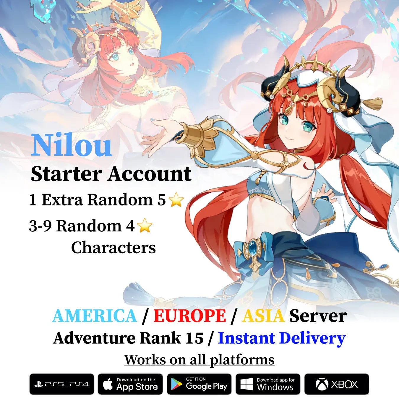 Nilou Starter Account