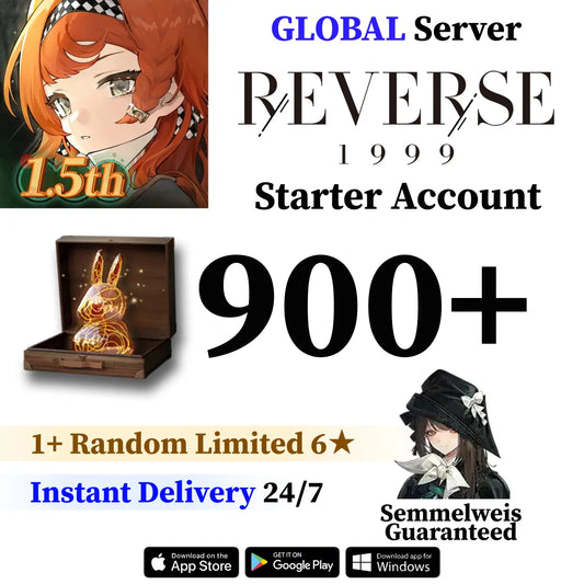 Reverse: 1999 Reroll Account with Unilog [GLOBAL]