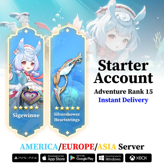 Sigewinne with Silvershower Heartstrings