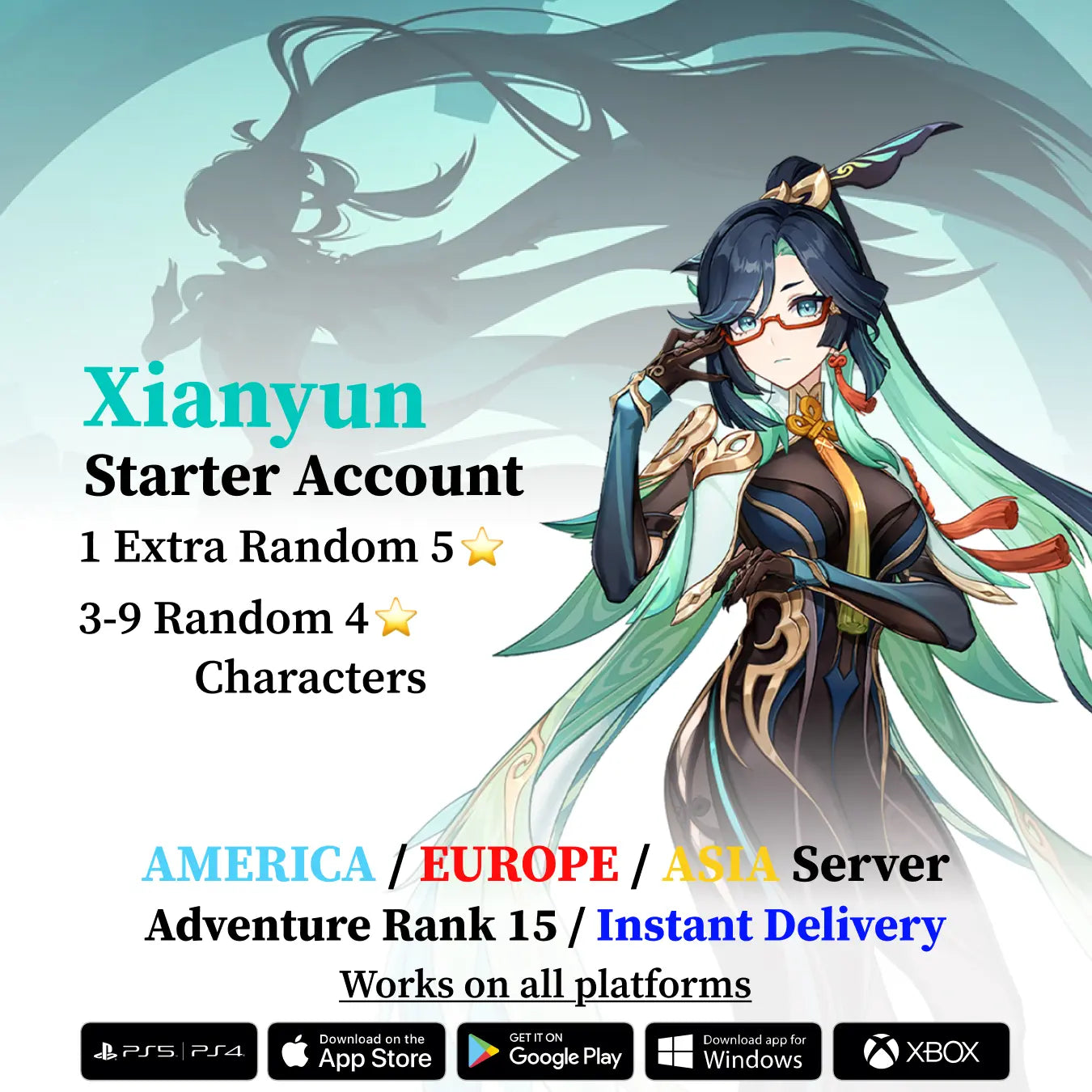Xianyun Starter Account