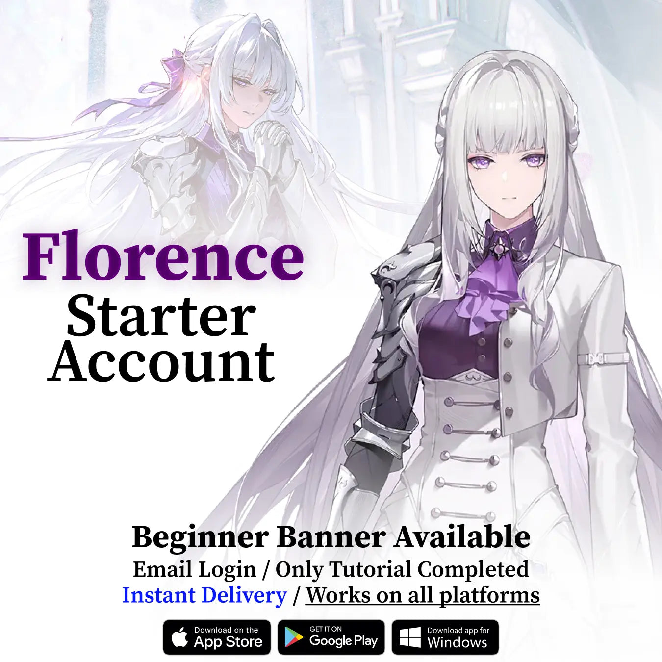 Florence Starter Account Black Beacon [Global]