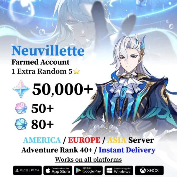 Neuvillette-Genshin-Accounts
